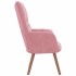 Sillón de relax de terciopelo