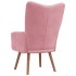 Sillón de relax de terciopelo