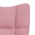 Sillón de relax de terciopelo