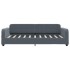 Sofá cama nido terciopelo gris oscuro 90x190
