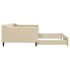 Sofá cama nido tela crema 100x200