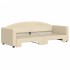 Sofá cama nido tela crema 80x200