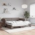 Sofá cama nido tela gris taupe 90x200