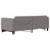 Sofá cama nido tela gris taupe 90x200
