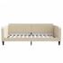 Sofá cama nido tela crema 100x200