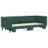 Sofá cama nido terciopelo verde oscuro 90x200