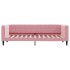 Sofá cama nido terciopelo rosa 80x200