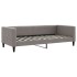 Sofá cama nido tela gris taupe 90x200
