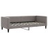 Sofá cama nido tela gris taupe 80x200