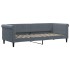 Sofá cama nido terciopelo gris oscuro 80x200