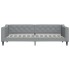 Sofá cama nido tela gris claro 80x200