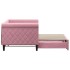 Sofá cama nido terciopelo rosa 80x200