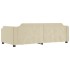 Sofá cama nido tela crema 100x200