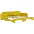 Sofá cama nido terciopelo amarillo 90x200