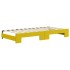 Sofá cama nido terciopelo amarillo 90x200
