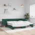 Sofá cama nido terciopelo verde oscuro 100x200