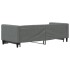 Sofá cama nido tela gris oscuro 80x200