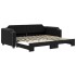 Sofá cama nido tela negro 90x200