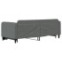 Sofá cama nido tela gris oscuro 80x200