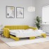Sofá cama nido terciopelo amarillo 100x200
