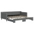 Sofá cama nido tela gris oscuro 90x190