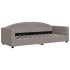 Sofá cama nido con cajones tela gris taupe 80x200
