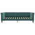 Sofá cama nido con cajones terciopelo verde oscuro 90x200