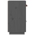 Aparador de madera maciza de pino gris 65,5x40x75