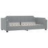 Sofá cama nido con cajones tela gris claro 80x200
