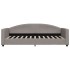 Sofá cama nido tela gris taupe 90x200