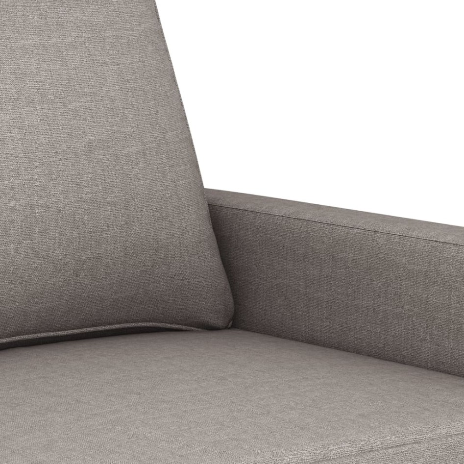 Sillón de tela gris taupé 60