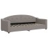 Sofá cama nido con cajones tela gris taupe 80x200