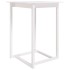 Mesa alta de bar madera maciza de pino blanca 80x80x110