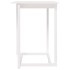 Mesa alta de bar madera maciza de pino blanca 80x80x110