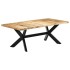 Mesa de comedor de madera maciza de mango 200x100x75