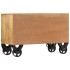 Zapatero madera maciza de mango 86x35x55