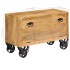 Zapatero madera maciza de mango 86x35x55
