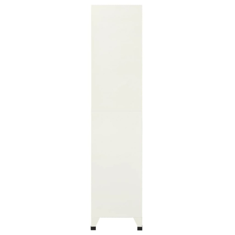 Taquilla de acero gris y azul 90x40x180