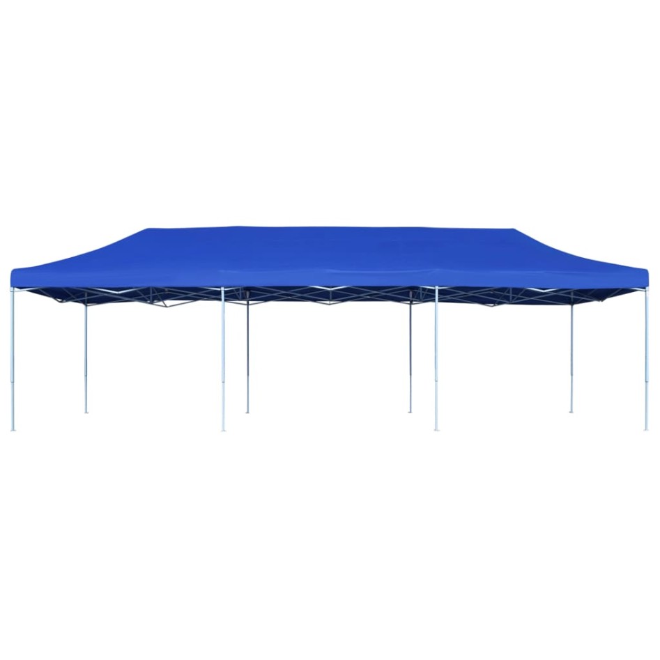 Carpa para fiestas pop-up plegable azul 3x9