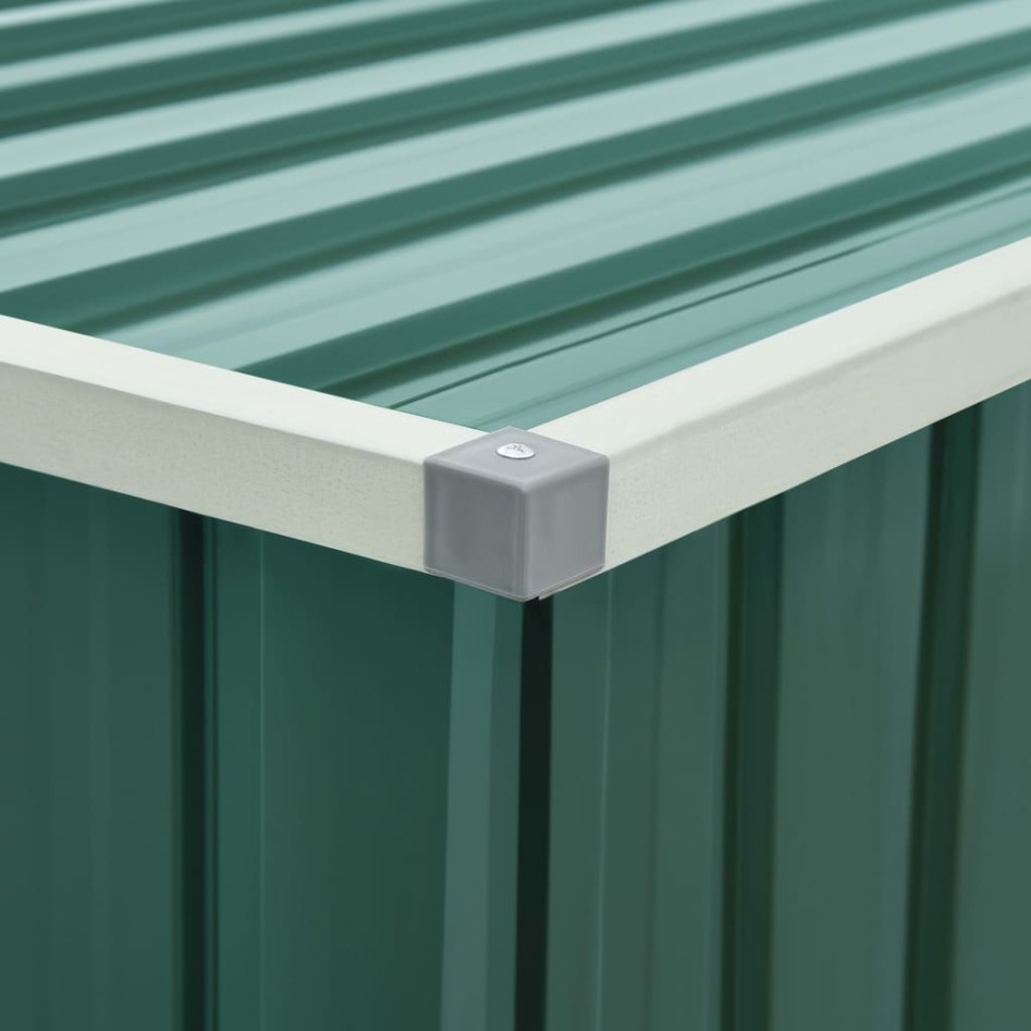 Caja de almacenaje para jardín verde 171x99x93