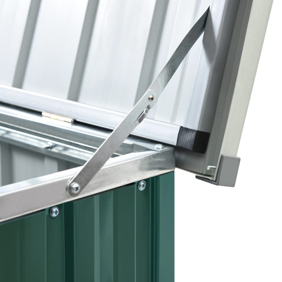 Caja de almacenaje para jardín verde 171x99x93