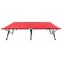 Tumbona doble plegable acero
