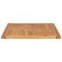 Superficie de mesa de madera maciza de teca 70x70x2,5
