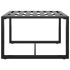 Mesa de centro de aluminio gris