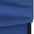Carpa para fiestas plegable con paredes laterales azul 2x2
