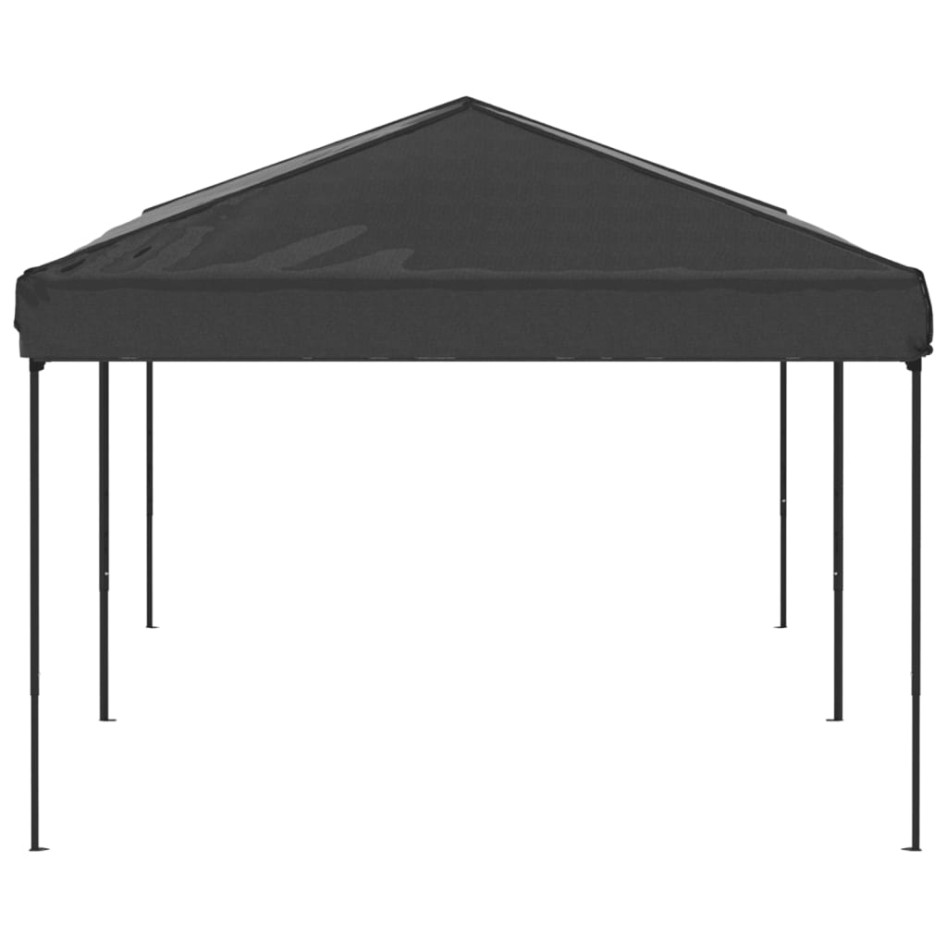 Carpa para fiestas plegable gris antracita 3x6