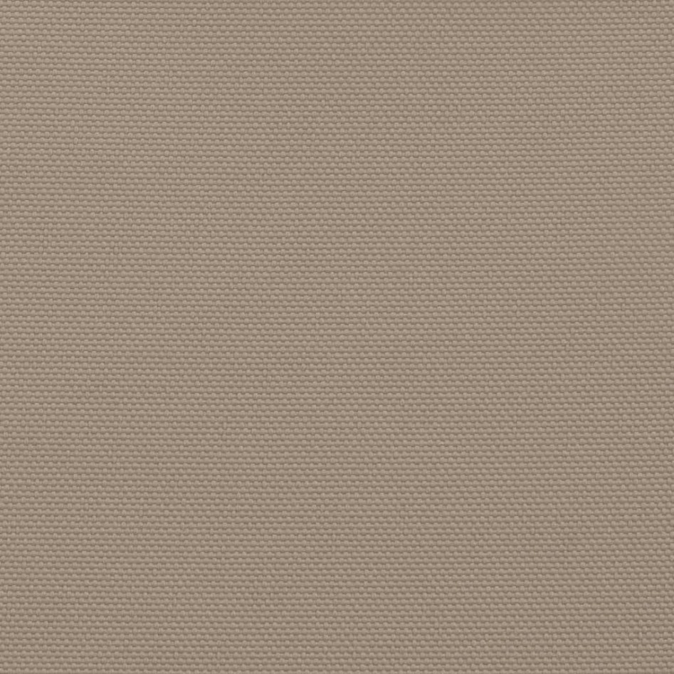 Toldo de vela rectangular tela Oxford gris taupe 6x7