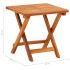 Tumbona de jardín con mesa y cojín madera maciza de