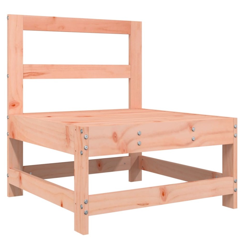 Sofá central con cojines madera maciza de abeto de