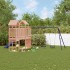 Parque infantil de exterior madera maciza
